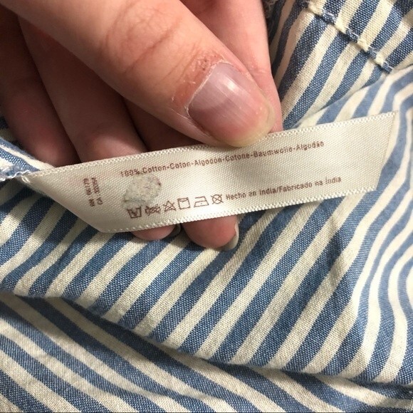 Free People Liya Embroidered Blouse Size Small - Picture 14 of 14